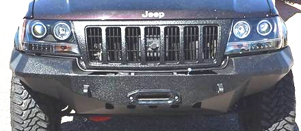 Full Custom Cherokee Steel Bumper Off Road.