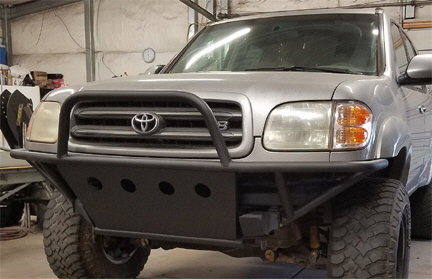 Tundra Off Road Bumper with Stinger / Skid Plate.
