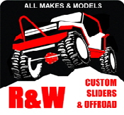 Custom Rock Sliders, Jeep Armor, Stingers, Bumpers, Roll Bars, and Chassis.